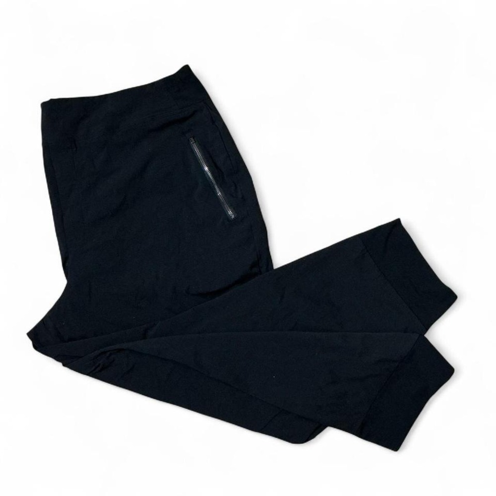 Athleta Black Wander Slim Ankle Pocket Active Travel Pants‎ Womens Size 20